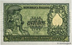 50 Lire ITALY  1951 P.091a