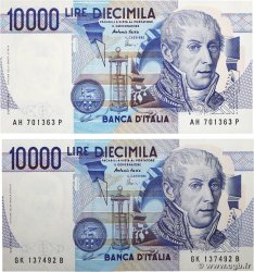 10000 Lire Lot ITALY  1984 P.112d