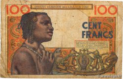 100 Francs Numéro radar WEST AFRICAN STATES  1965 P.002b G