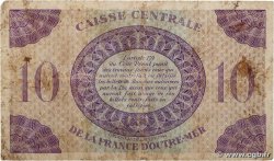 10 Francs AFRIQUE ÉQUATORIALE FRANÇAISE  1943 P.16a MB