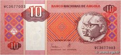 10 Kwanzas ANGOLA  1999 P.145a FDC