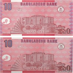 10 Taka Lot BANGLADESH  2010 P.47c NEUF