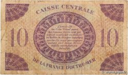 10 Francs GUADELOUPE  1944 P.27a VG