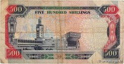 500 Shillings KENYA  1993 P.30f q.MB