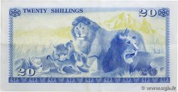 20 Shillings KENYA  1977 P.13d XF-