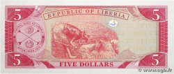 5 Dollars LIBERIA  1999 P.21 NEUF