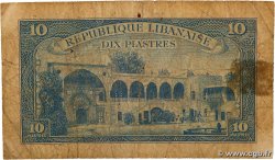 10 Piastres LIBANON  1950 P.047 SGE