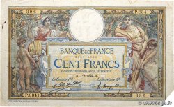 100 Francs LUC OLIVIER MERSON sans LOM FRANCE  1922 F.23.15 B+