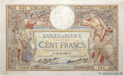 100 Francs LUC OLIVIER MERSON grands cartouches FRANCE  1928 F.24.07 TB