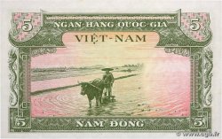 5 Dong VIET NAM SOUTH  1955 P.02a AU