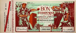 1000000 Francs ALGÉRIE 1948 P.-