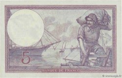 5 Francs FEMME CASQUÉE FRANKREICH  1919 F.03.03 fVZ