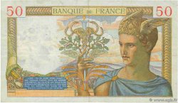 50 Francs CÉRÈS modifié FRANCIA  1937 F.18.01 BC+