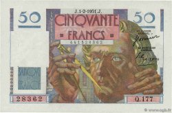 50 Francs LE VERRIER FRANCE  1951 F.20.17