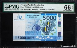 5000 Francs CFP POLYNESIA, FRENCH OVERSEAS TERRITORIES  2014 P.07 UNC