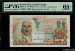 1 NF sur 100 Francs La Bourdonnais GUADELOUPE  1960 P.41 FDC