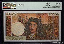 500 Nouveaux Francs MOLIÈRE FRANCE  1966 F.60.09 UNC-