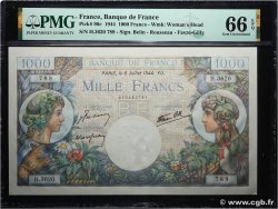 1000 Francs COMMERCE ET INDUSTRIE FRANCE  1944 F.39.10