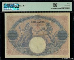 50 Francs BLEU ET ROSE FRANCE  1890 F.14.02 TTB