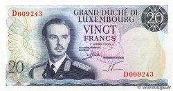 20 Francs LUSSEMBURGO  1966 P.54a