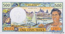 500 Francs FRENCH PACIFIC TERRITORIES  2004 P.01h