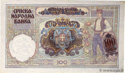 100 Dinara SERBIA  1941 P.23 q.AU