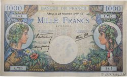 1000 Francs COMMERCE ET INDUSTRIE FRANCIA  1940 F.39.02