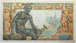 1000 Francs DÉESSE DÉMÉTER FRANCIA  1942 F.40.06 MBC