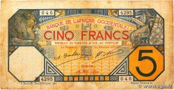 5 Francs DAKAR FRENCH WEST AFRICA Dakar 1929 P.05Bf