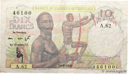 10 Francs FRENCH WEST AFRICA  1949 P.37