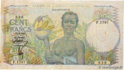 100 Francs FRENCH WEST AFRICA  1947 P.40