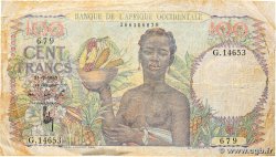 100 Francs FRENCH WEST AFRICA  1952 P.40