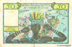 50 Francs WEST AFRICAN STATES  1958 P.001 VF+