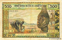 500 Francs STATI AMERICANI AFRICANI  1959 P.102Ag