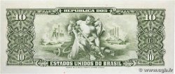 10 Cruzeiros BRAZIL  1953 P.177a UNC-