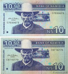 10 Namibia Dollars Lot NAMIBIA  1993 P.01a BC