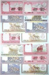 Lot de 14 Billets Lot NEPAL  2005 P.LOT UNC