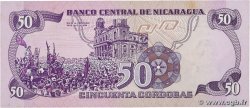 50 Cordobas NICARAGUA  1984 P.140 UNC-