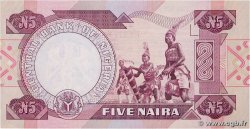 5 Naira NIGERIA  1984 P.24e fST