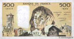500 Francs PASCAL FRANCE  1988 F.71.38