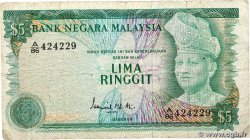 5 Ringitt MALAYSIA  1976 P.14a VG