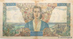 5000 Francs EMPIRE FRANÇAIS FRANCIA  1945 F.47.10 MBC