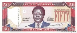 50 Dollars LIBERIA  1999 P.24 FDC