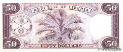 50 Dollars LIBERIA  1999 P.24 UNC