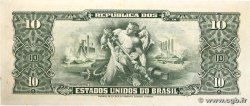 10 Cruzeiros BRAZIL  1950 P.143 AU+