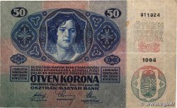 50 Kronen AUSTRIA  1914 P.015