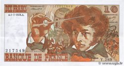 10 Francs BERLIOZ FRANCE  1976 F.63.19