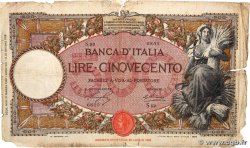 500 Lire ITALY  1930 P.051b G