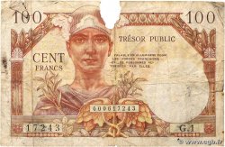 100 Francs TRÉSOR PUBLIC FRANCE  1955 VF.34.01