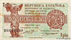1 Peseta ESPAGNE  1937 P.094